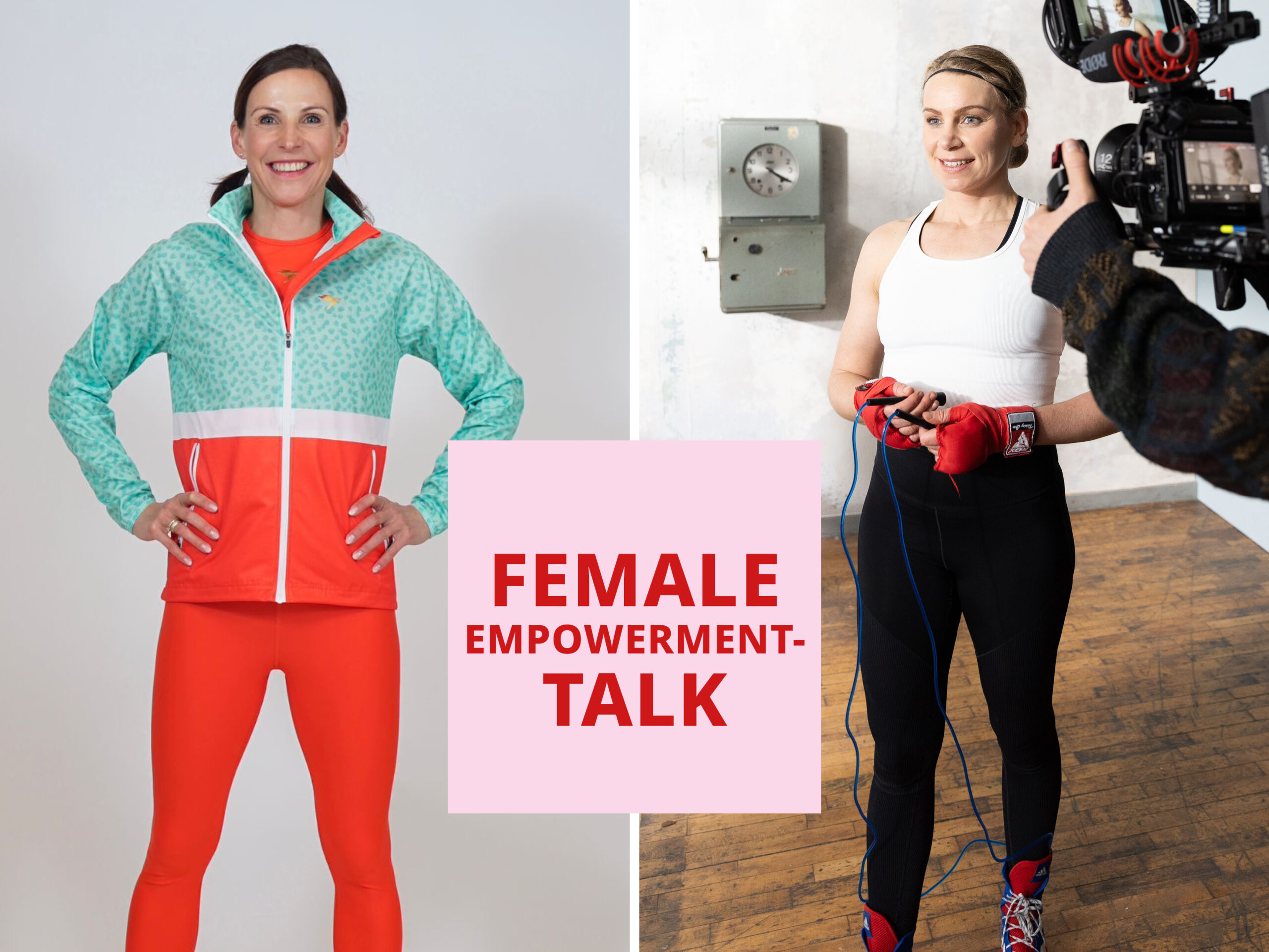 FEMALE EMPOWERMENT TALK unter anderem mit Sabrina Mockenhaupt-Gregor und Natalie Zimmermann